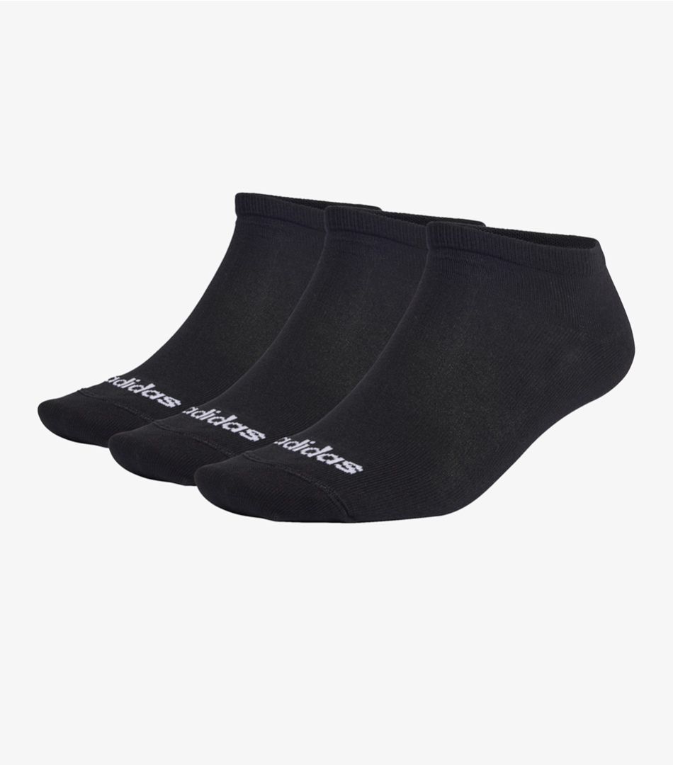 Adidas Thin Linear Low-Cut Socks 3 Pairs