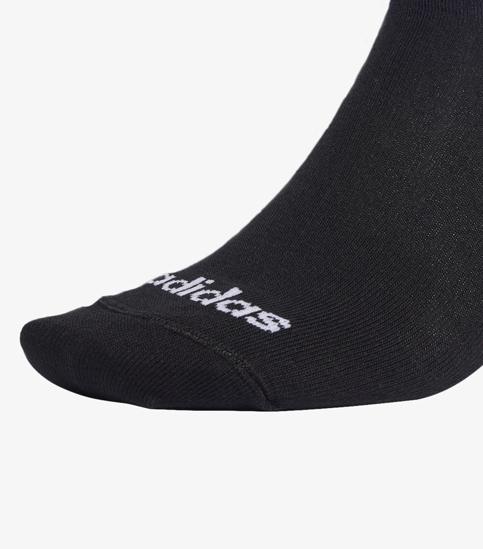 Adidas Thin Linear Low-Cut Socks 3 Pairs