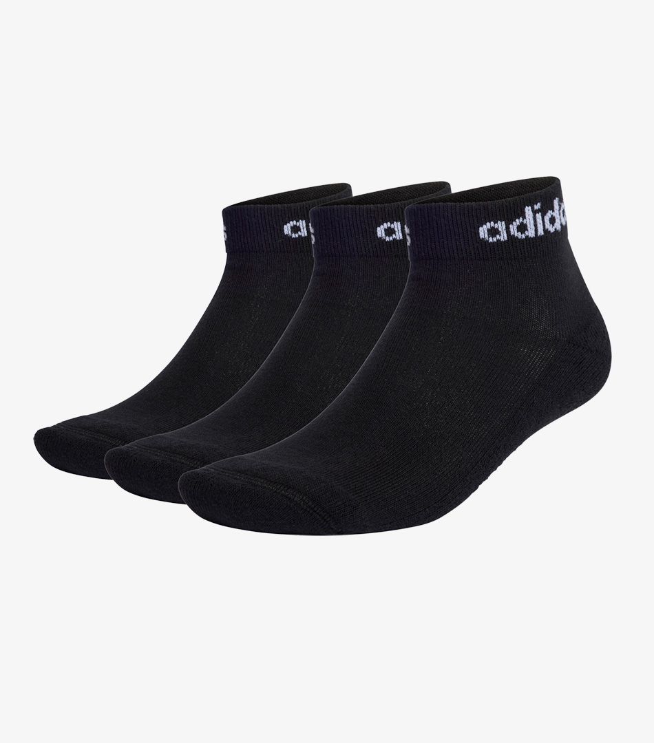 Adidas Think Linear Ankle Socks 3 Pairs