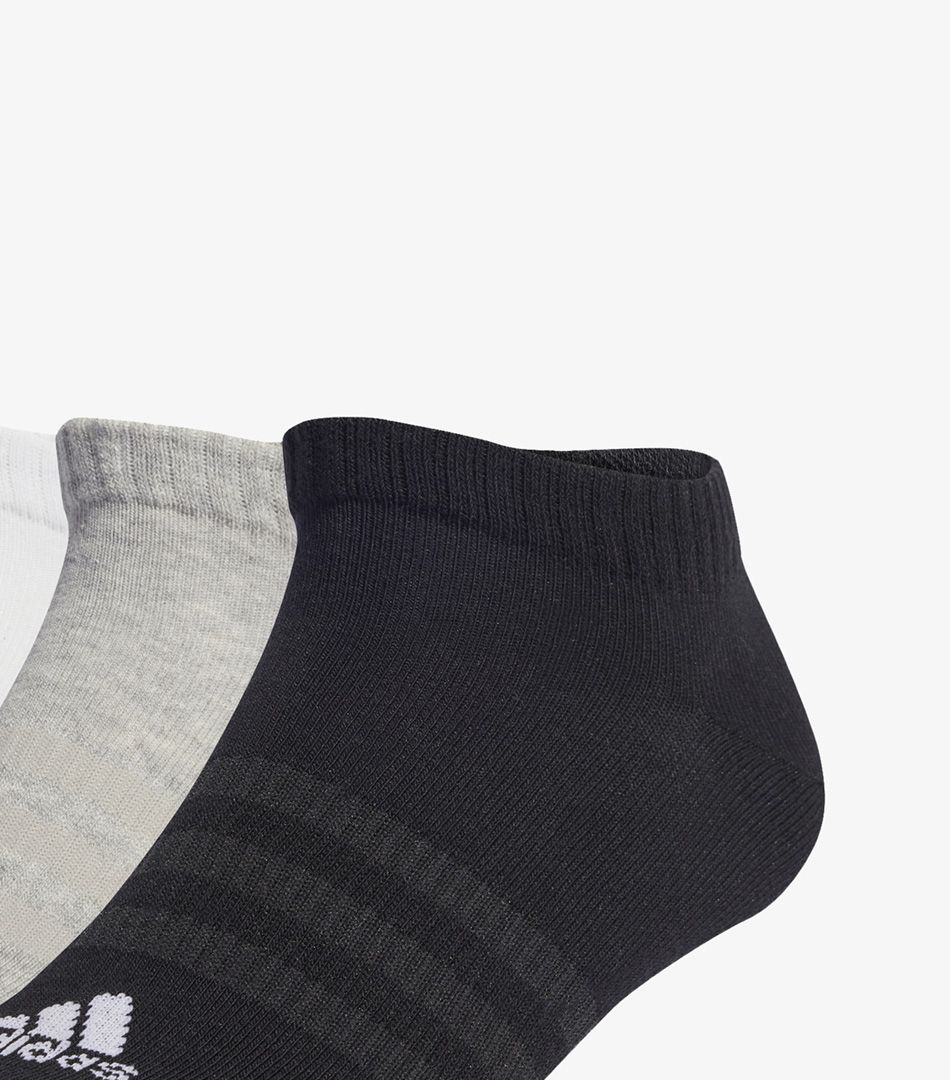 Adidas Thin and Light Sportswear Low-Cut Socks 3 Pairs