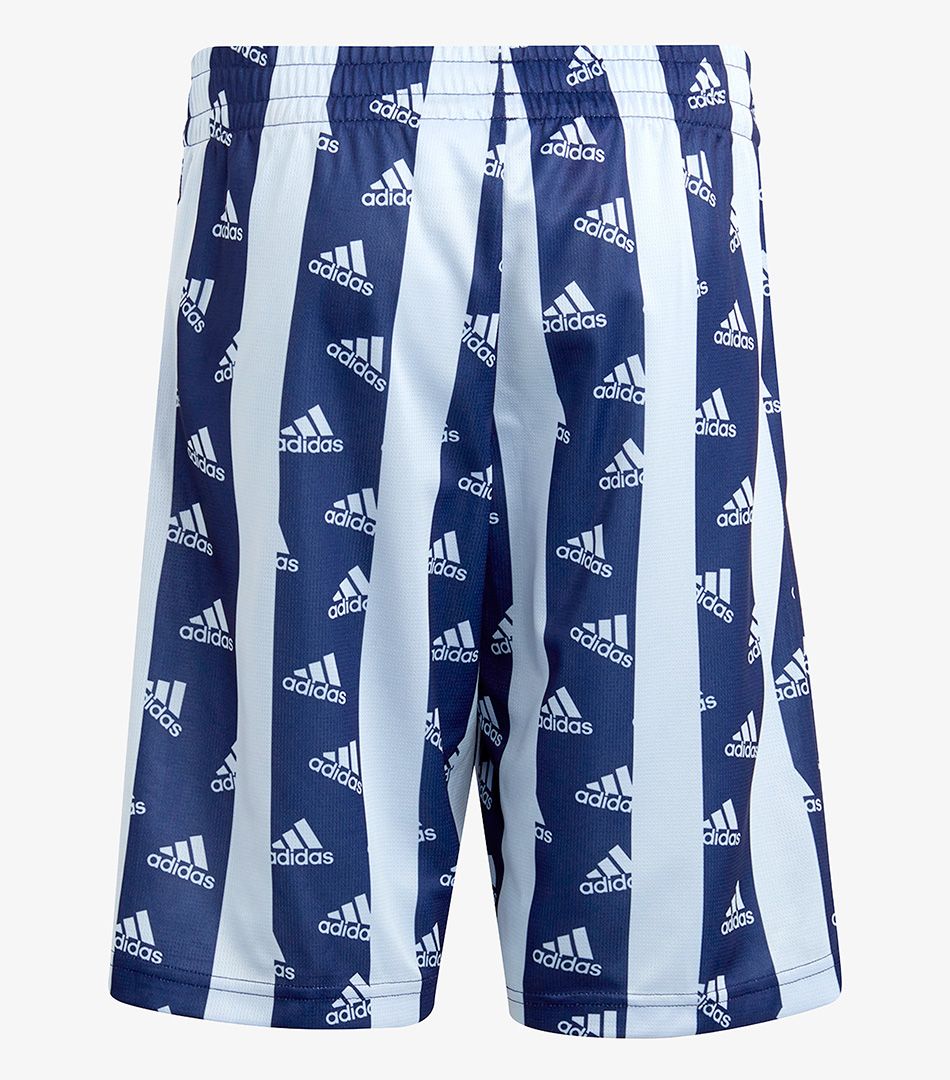 Adidas Brand Love Allover Print Shorts