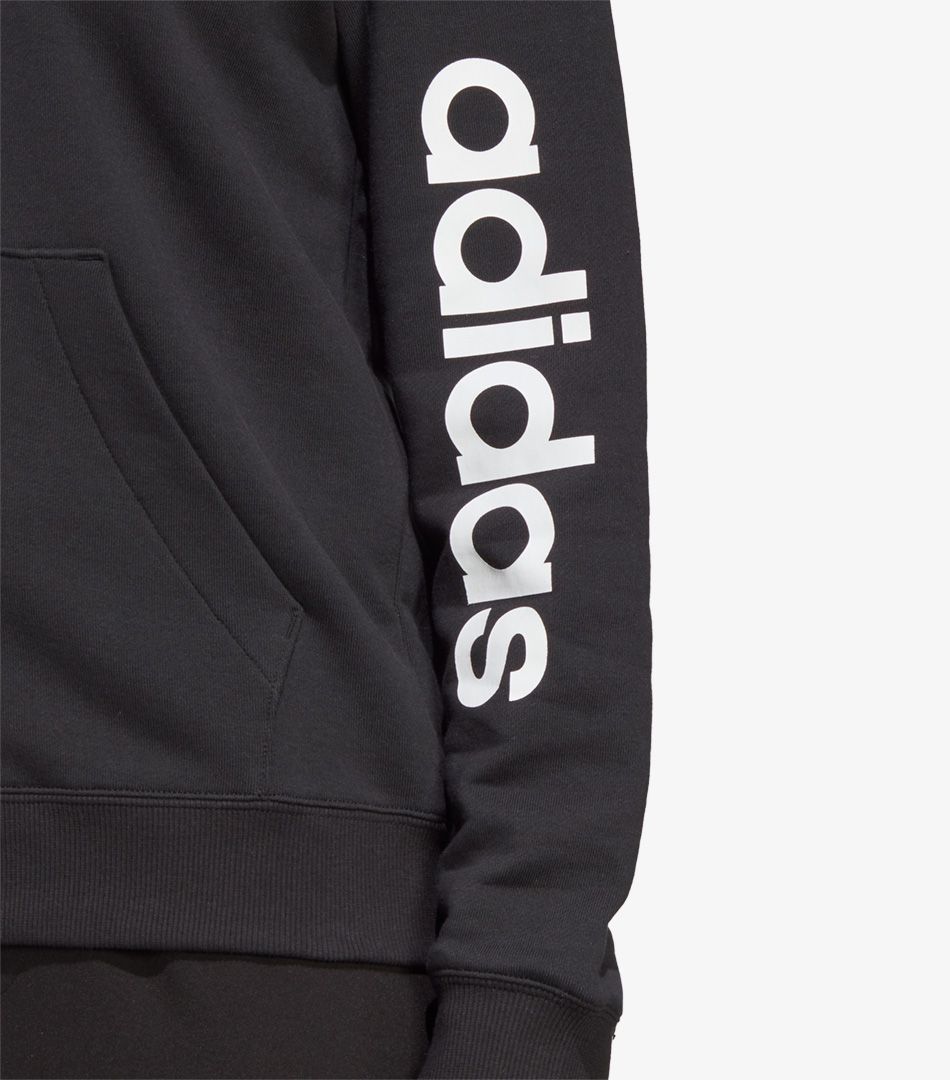 Adidas Essentials Linear Full-Zip French Terry Hoodie