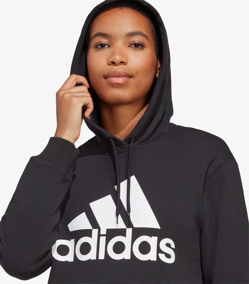 Adidas logo hoodie women's on sale