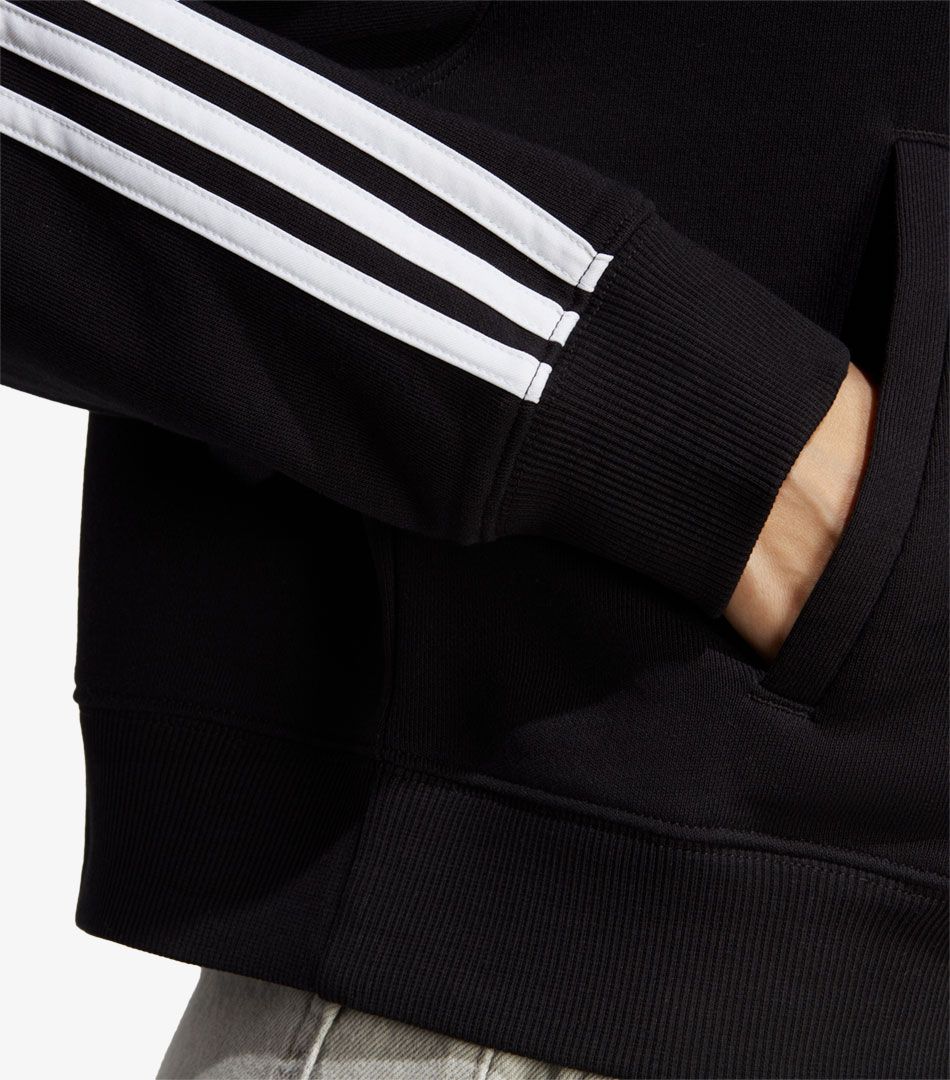 Adidas Essentials 3-Stripes French Terry Bomber Full-Zip Hoodie