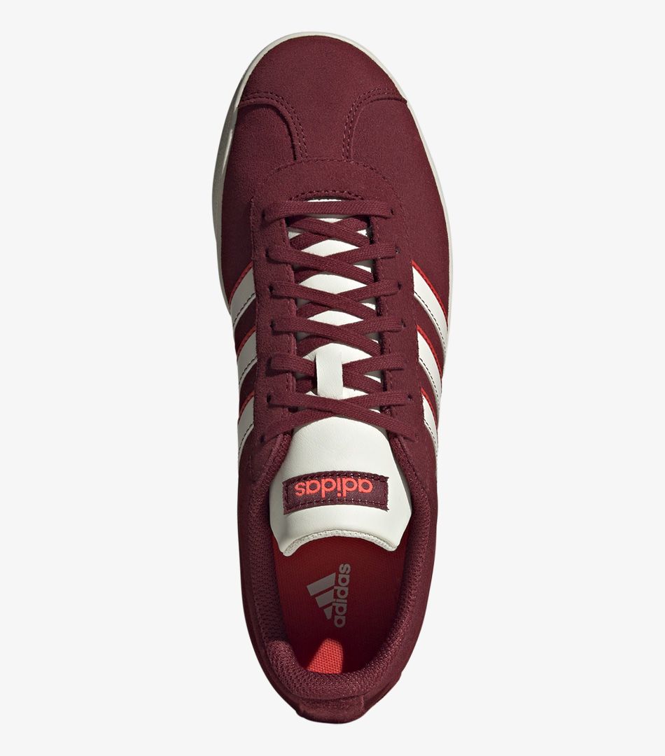 Adidas vl court 2.0 burgundy sale