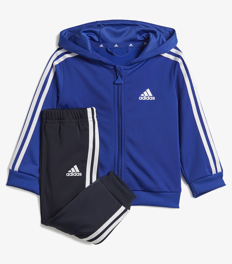 Adidas Essentials Shiny Hooded Track Suit