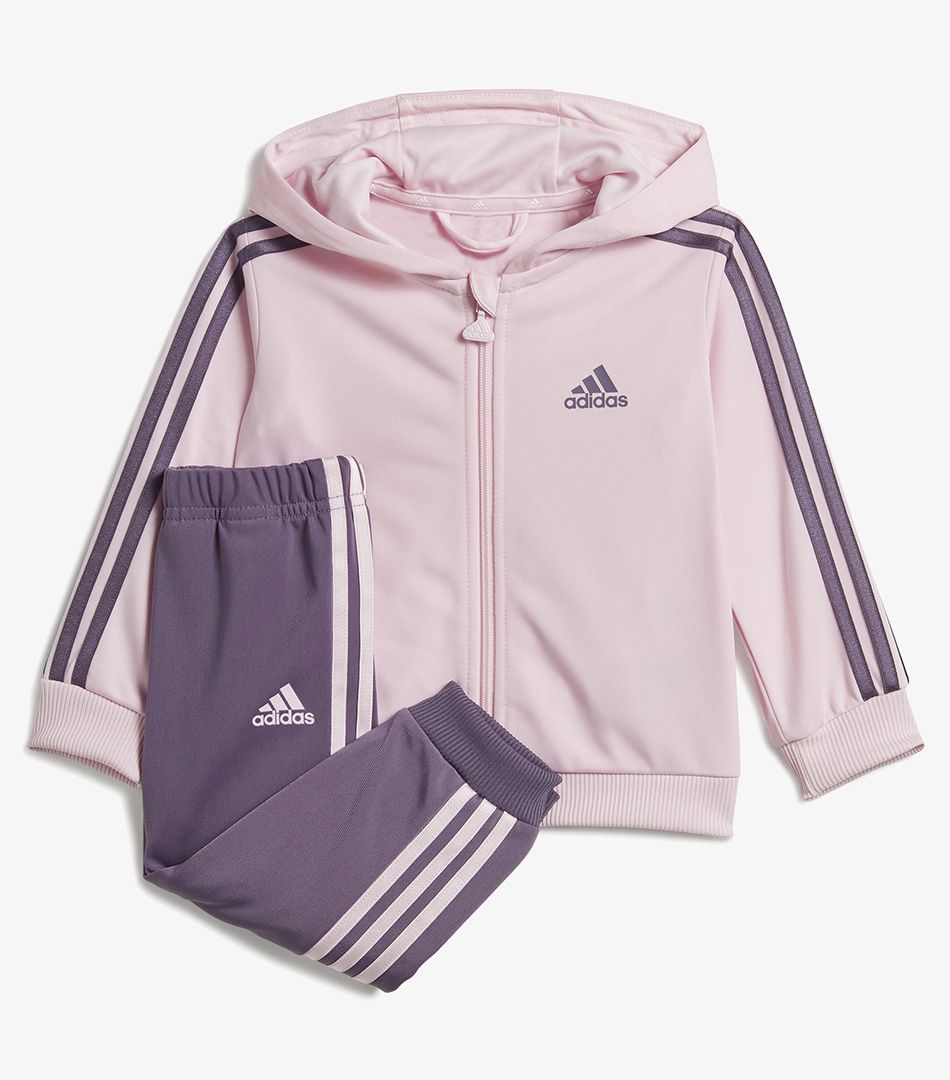 Adidas 3 Stripes Shiny Track Suit