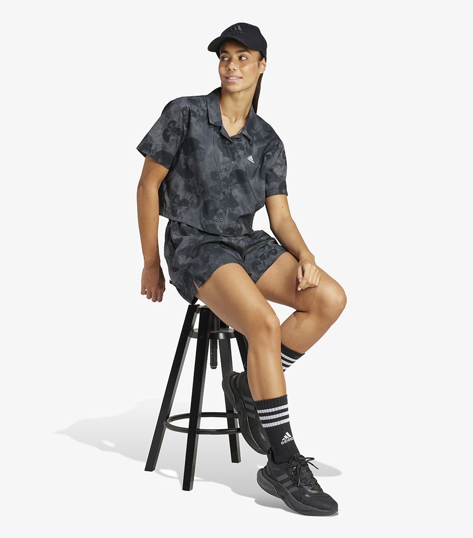 Adidas Floral Print Shorts