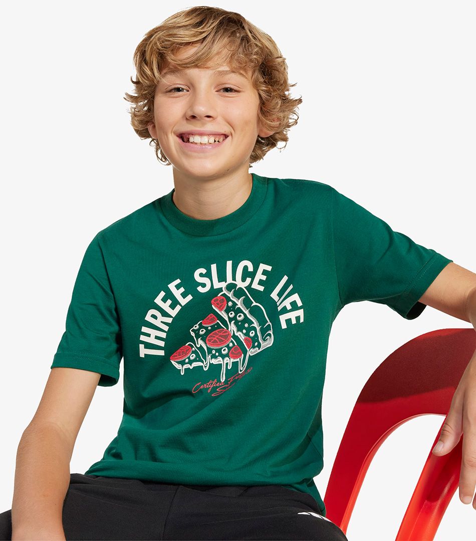 Adidas Lounge Pizza Graphic Tee