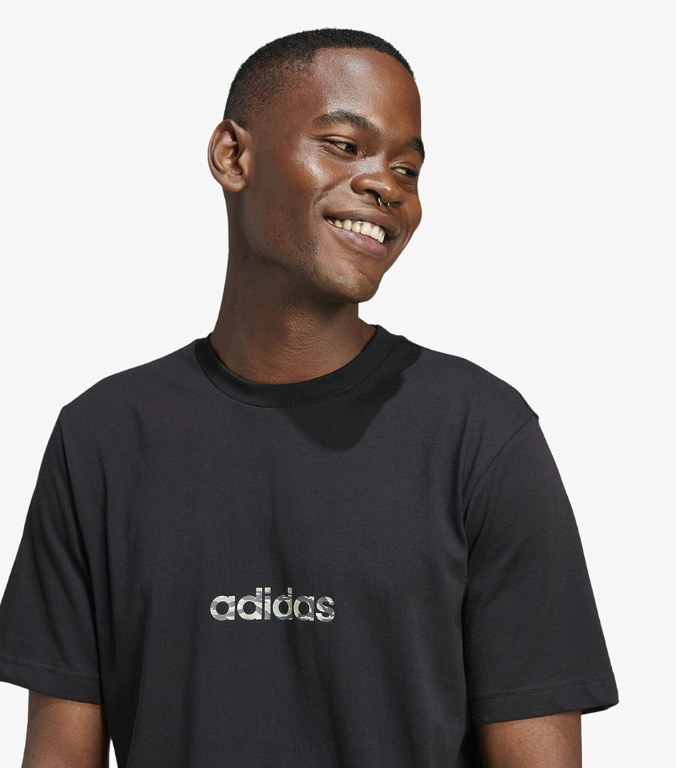 Adidas Camo Linear Graphic T-Shirt