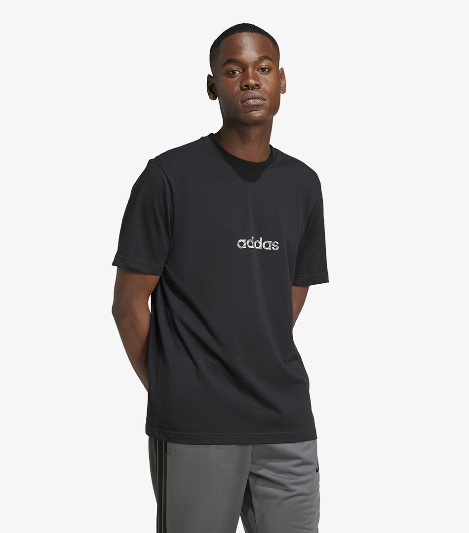Adidas Camo Linear Graphic T-Shirt
