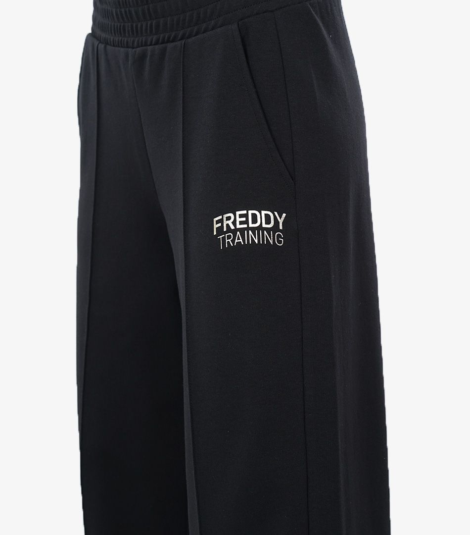 Freddy Interlock Wide-Leg Trousers